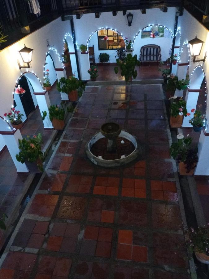 Hospederia La Roca Plaza Principal Bed & Breakfast Boyaca Bagian luar foto
