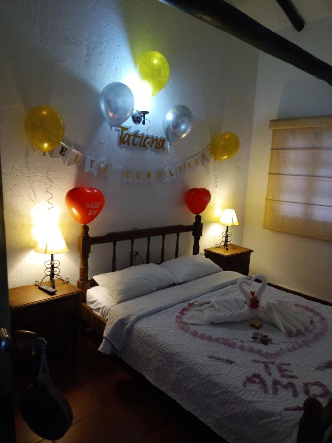 Hospederia La Roca Plaza Principal Bed & Breakfast Boyaca Bagian luar foto